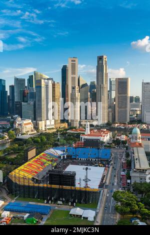 Ville de Singapour Banque D'Images