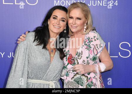 Kathy Hilton and Kyle Richards attend the grand opening of Chanel's highly  anticipated concept boutique on Robertson Blvd. in West Hollywood, CA.  5/29/08 Stock Photo - Alamy