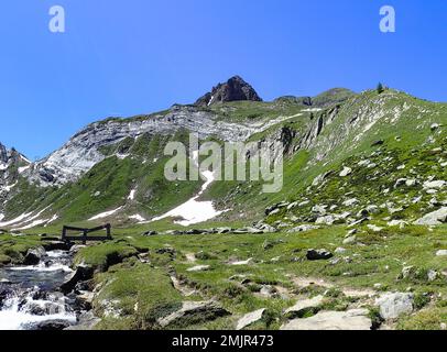 Tremorgio, Suisse: Paysage alpin panoramique de la région de Campolungo Banque D'Images
