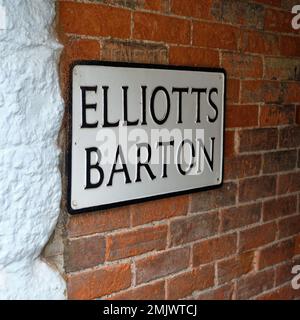 Bruton, Somerset - vues estivales tranquilles d'une ville anglaise historique Banque D'Images