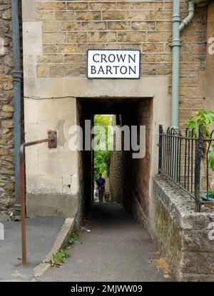 Bruton, Somerset - vues estivales tranquilles d'une ville anglaise historique Banque D'Images