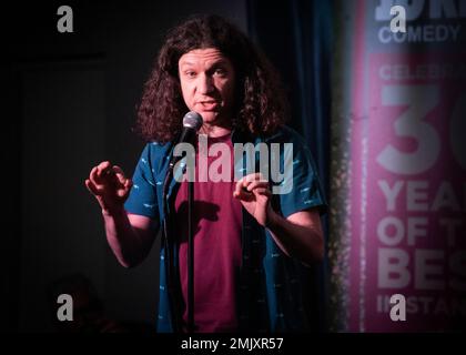 Ben Van Der Velde, Joker Comedy Club, Southend, Essex © Clarissa Debenham / Alamy Banque D'Images