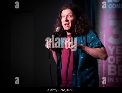 Ben Van Der Velde, Joker Comedy Club, Southend, Essex © Clarissa Debenham / Alamy Banque D'Images