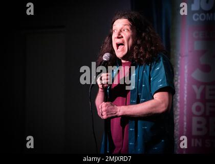 Ben Van Der Velde, Joker Comedy Club, Southend, Essex © Clarissa Debenham / Alamy Banque D'Images
