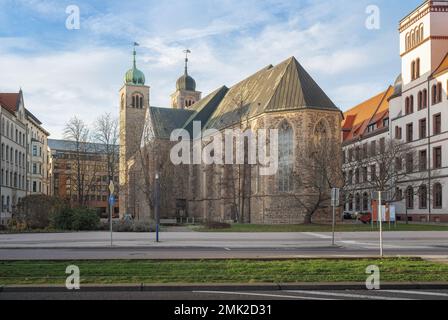 Cathédrale de Saint-Jean Sebastian - Magdebourg, Saxe-Anhalt, Allemagne Banque D'Images