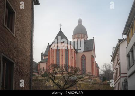 St. Église Stephan - Mayence, Allemagne Banque D'Images