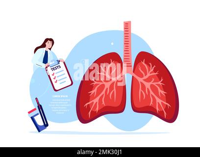 Médecins pulmonologieistes chercheur,guérir,recherche poumons,trachée,bronchi.Analyze Respiratory System.Medical Hospital Staff consultation.CO Banque D'Images