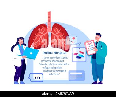 Médecins pulmonologieistes chercheur,guérir,recherche poumons,trachée,bronchi.Analyze Respiratory System.Medical Hospital Staff consultation.CO Banque D'Images