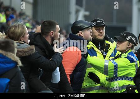 Blackburn, Royaume-Uni. 28th janvier 2023Crowd difficultés lors du match de la FA Cup entre Blackburn Rovers et Birmingham City à Ewood Park, Blackburn, le samedi 28th janvier 2023. (Credit: Chris Donnelly | MI News) Credit: MI News & Sport /Alay Live News Banque D'Images