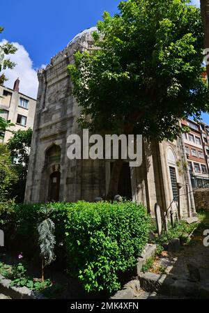 Huserev Pasha Tomb, situé à Istanbul, Turquie, a été construit par Mimar Sinan au 16th siècle. Banque D'Images