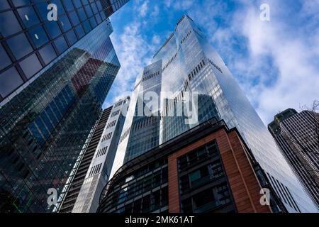 Gratte-ciels dans la City de Londres, Londres, Royaume-Uni. Banque D'Images