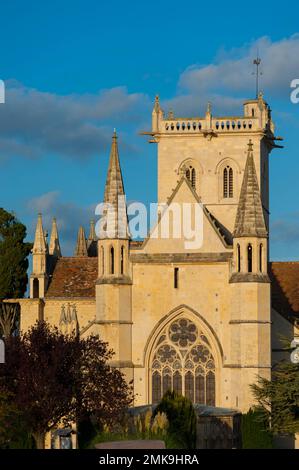 France, Calvados (14), Dives-sur-mer, église notre Dame de Dives-sur-Mer, de style roman et datant du 11th siècle Banque D'Images