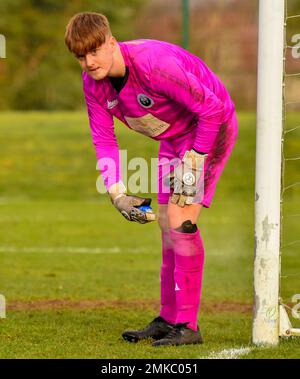 PSNI FC contre Portstewart FC, Lough 41 Premier Intermediate League, samedi 28th janvier 2023, The Dub, Belfast, Irlande du Nord Banque D'Images