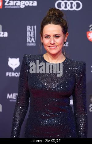 Saragosse. Espagne. 20230128, Itziar Ituno assiste aux Feroz Awards 2023 - tapis rouge à l'Auditorium sur 28 janvier 2023 à Saragosse, Espagne crédit: MPG/Alamy Live News Banque D'Images