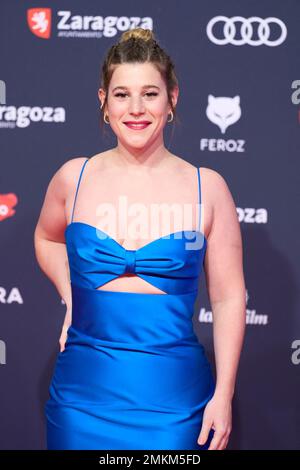 Angela Cervantes assiste aux Feroz Awards 2023 - tapis rouge à l'Auditorium de 28 janvier 2023 à Saragosse, Espagne. Photo par ABACAPRESS.COM Banque D'Images