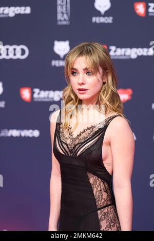 Clara Galle assiste aux Feroz Awards 2023 - tapis rouge à l'Auditorium de 28 janvier 2023 à Saragosse, Espagne. Photo par ABACAPRESS.COM Banque D'Images