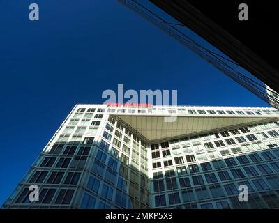 Architecture d'Ericasspitze à Hambourg avec le bâtiment Spiegel Banque D'Images