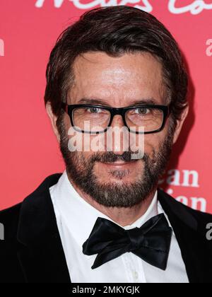 LOS ANGELES, CALIFORNIE, États-Unis - 28 JANVIER : Jonathan LaPaglia arrive au Gala des arts de G’day aux États-Unis 2023 qui a lieu au Centre culturel de Skirball sur 28 janvier 2023 à Los Angeles, Californie, États-Unis. (Photo de Xavier Collin/image Press Agency) Banque D'Images