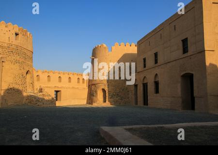 Old Fort, Fujairah, Émirats Arabes Unis Banque D'Images