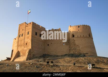 Old Fort, Fujairah, Émirats Arabes Unis Banque D'Images