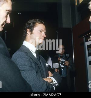 Carl XVI Gustaf, roi de Suède. Né le 30 avril 1946. 1973 Banque D'Images