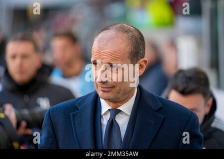 Turin, Italie. 29th janvier 2023. Turin. Série Un match de la ligue Tim valable pour le championnat 2022/2023 Juventus vs Monza au stade Allianz sur la photo: Credit: Independent photo Agency/Alay Live News Banque D'Images