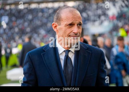 Turin, Italie. 29th janvier 2023. Turin. Série Un match de la ligue Tim valable pour le championnat 2022/2023 Juventus vs Monza au stade Allianz sur la photo: Credit: Independent photo Agency/Alay Live News Banque D'Images