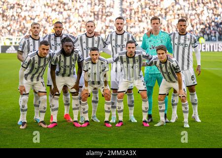 Turin, Italie. 29th janvier 2023. Turin. Série Un match de la ligue Tim valable pour le championnat 2022/2023 Juventus vs Monza au stade Allianz sur la photo: Credit: Independent photo Agency/Alay Live News Banque D'Images