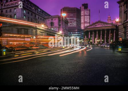 Historique 1987 BANK OF ENGLAND FINANCIAL DISTRICT VILLE DE LONDON ENGLAND UK Banque D'Images