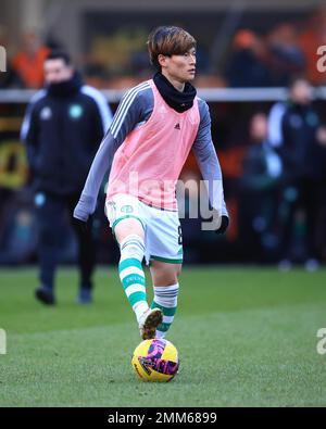 Dundee, Écosse, Royaume-Uni. 29th janvier 2023 ; Tannadice Park, Dundee, Écosse : Scottish Premiership football, Dundee United versus Celtic ; Credit: Action plus Sports Images/Alay Live News Banque D'Images