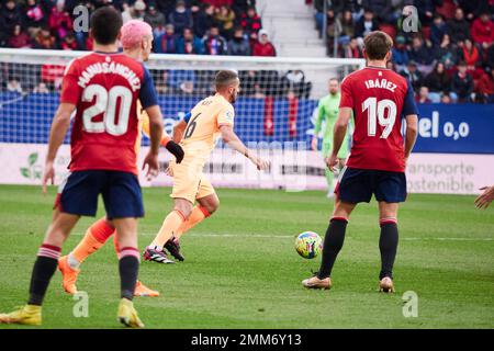 Pampelune, Espagne. 29th janvier 2023. 29 janvier 2023 ; stade El Sadar ; Pampelune ; Navarre ; Espagne ; Primera Division; la Liga Santander 2022 - 2023; Osasuna vs Atletico de Madrid 900/Cormon Press Credit: CORMON PRESS/Alay Live News Banque D'Images