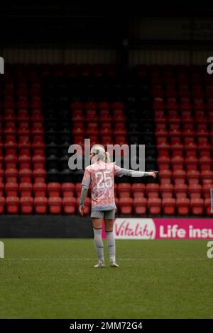 Londres, Royaume-Uni. 29th janvier 2023. Londres, Angleterre, 29 janvier 2023 lois Heuchan (25 Lionesses de Londres) en action pendant le match de la Vitality Womens FA Cup entre Tottenham Hotspur et London City Lionesses au Brisbane Road Stadium à Londres, Angleterre (PEDRO PORRU, Pedro Porru/ SPP) Credit: SPP Sport Press photo. /Alamy Live News Banque D'Images