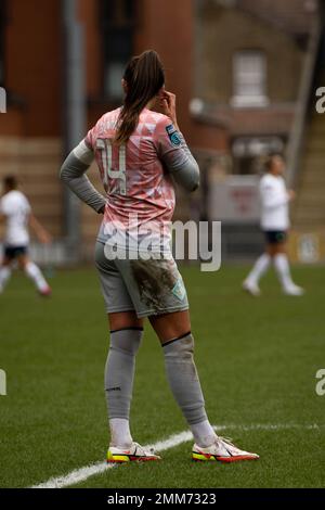 Londres, Royaume-Uni. 29th janvier 2023. Londres, Angleterre, 29 janvier 2023 Harley Bennett (14 Tottenham) en action pendant le match de la Vitality Womens FA Cup entre Tottenham Hotspur et London City Lionesses au Brisbane Road Stadium à Londres, Angleterre (PEDRO PORRU, Pedro Porru/ SPP) Credit: SPP Sport Press photo. /Alamy Live News Banque D'Images