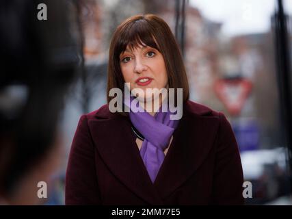 Londres, Royaume-Uni. 29th janvier 2023. Bridget Phillipson, secrétaire de l'éducation fantôme, à la BBC pour dimanche avec Laura Kuenssberg. Crédit : Mark Thomas/Alay Live News Banque D'Images