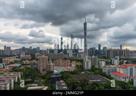 Ville de Guangzhou Banque D'Images