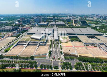 Centre d'exposition de Guangzhou Banque D'Images