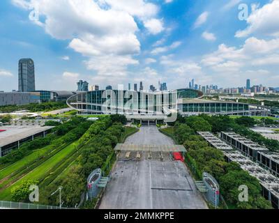 Centre d'exposition de Guangzhou Banque D'Images