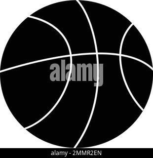 modèle de stok vektor avec logo de boule de panier Illustration de Vecteur