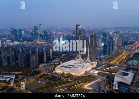 La ville de Nanjing Banque D'Images