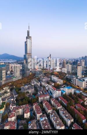 La ville de Nanjing Banque D'Images