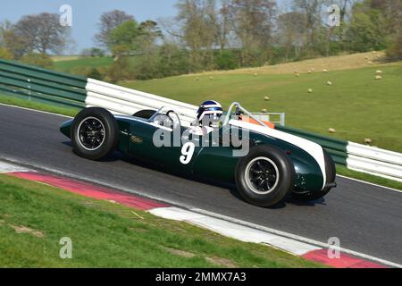 Charlie Martin, Cooper-climax T53, Une course combinée de vingt minutes pour trois trophées splendides; Vintage Seaman, Historic Seaman et The Banque D'Images