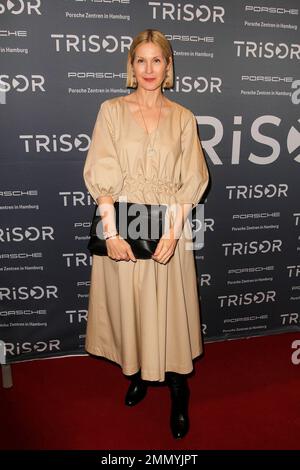 L'actrice AMÉRICAINE Kelly Rutherford assiste à l'inauguration de la TRISOR sur 25 janvier 2023 à Hambourg, en Allemagne. Banque D'Images