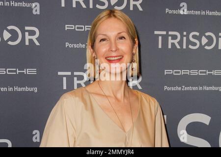 L'actrice AMÉRICAINE Kelly Rutherford assiste à l'inauguration de la TRISOR sur 25 janvier 2023 à Hambourg, en Allemagne. Banque D'Images