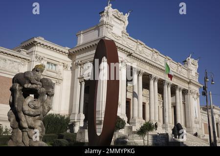 Rome. Italie. GNAM. Galleria Nazionale d'Arte Moderna e Contemporanea. Galerie nationale d'art moderne et contemporain Banque D'Images