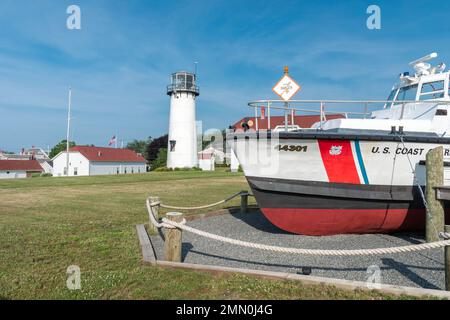 Rendez-vous à Cape Cod, Massachusetts, pour des vacances à visiter le musée JFK, Martha's Vineyard, les baleines et les lions de mer, il y a beaucoup d'histoire dans cette région. Banque D'Images