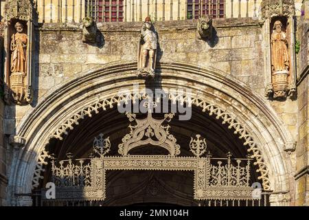 Portugal, région du Nord, Braga, Cathédrale de Braga ou Sé de Braga (fin du 11th siècle), la plus ancienne cathédrale du pays Banque D'Images