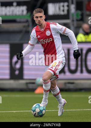 ROTTERDAM - Kenneth Taylor d'Ajax lors du match de première ligue néerlandais entre sbv Excelsior et Ajax au stade Van Donge & de Roo sur 29 janvier 2023 à Rotterdam, pays-Bas. ANP GERRIT VAN KOLOLEN Banque D'Images