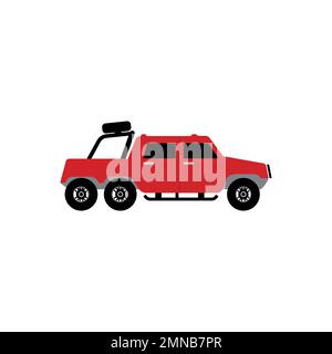 Modèle de conception d'illustration vectorielle d'icône de voiture. Banque D'Images