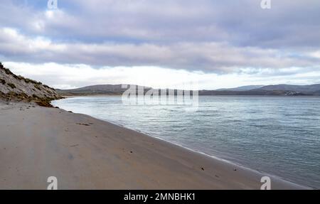 Plage de Dooey par Lettermaceward dans le comté de Donegal - Irlande. Banque D'Images
