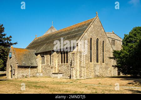 Minster Abbey, Minster on Sea, Kent, Angleterre Banque D'Images